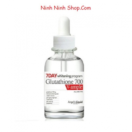 Huyết thanh trắng da 7 day Whitening Program Glutathione 700 V-ample