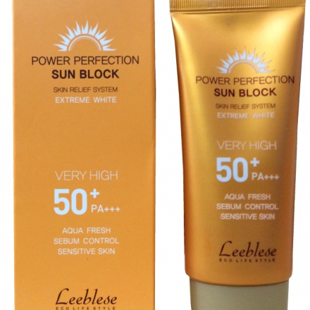Kem chống nắng Leeblese Power Perfection Sun Block 50+PA+++