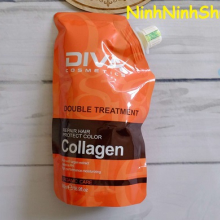 Túi hấp phục hồi diva collagen repair 500ml