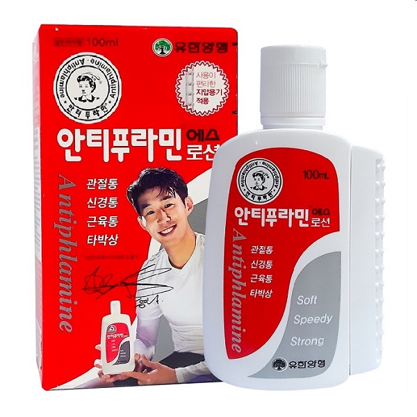 Dầu nóng xoa bóp Hàn Quốc Antiphlamine 100ml giảm nhức mỏi khớp