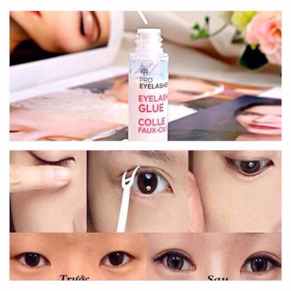 gel kich mi pro eyelashes eyelash glue the face shop 4