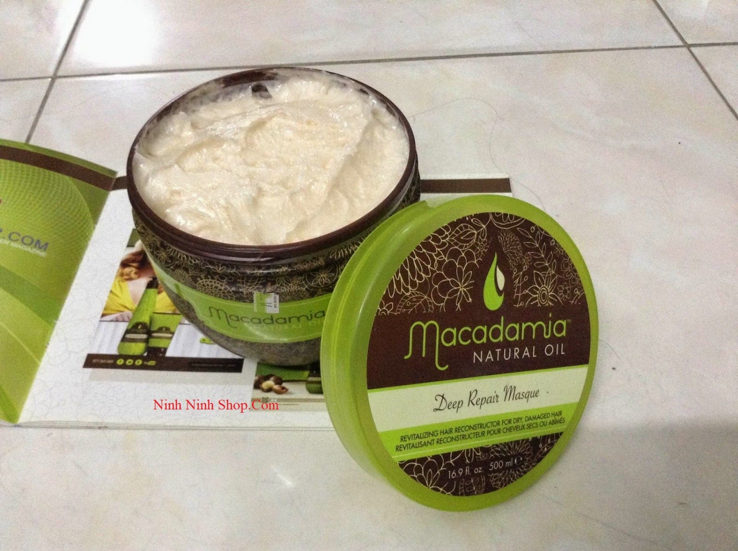 kem u toc macadamia natural oil deep repair masque 500ml 2