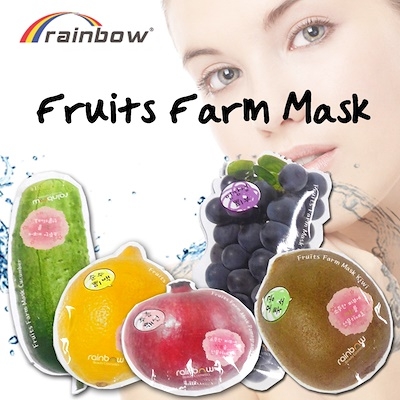 mat na hoa qua rainbow fruit farm mask pack han quoc 1