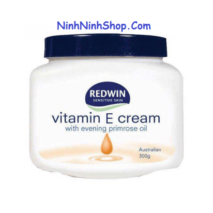 Kem dưỡng da Úc Redwin vitamin E cream 300gam mềm mịn