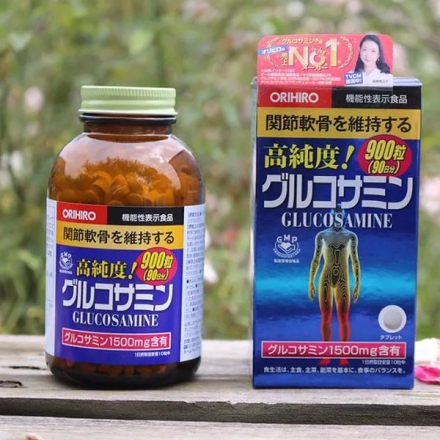 Viên Uống Glucosamine Orihiro Thuốc Bổ Xương Tăng Cường Sụn Khớp Nhật Bản